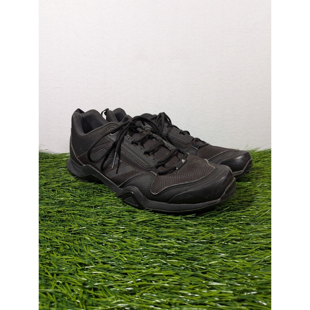 Adidas Terrex Shoes Mens Size 9.5 Black Hiking Trail Continental Grip Outdoor